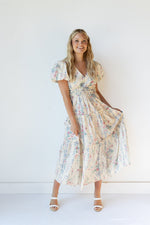 berkley floral maxi dress
