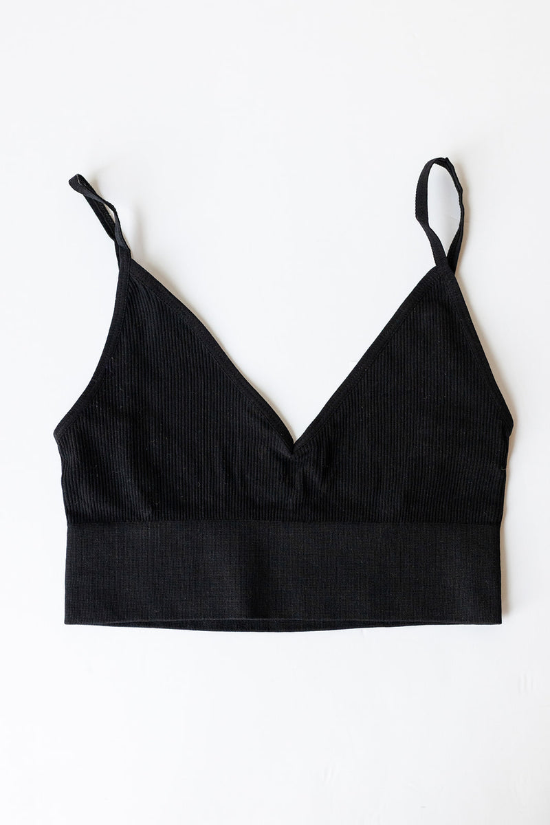 low back seamless bralette