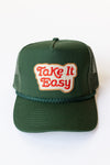 take it easy trucker hat