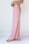 french satin fishtail skirt