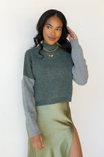 makenna color block sweater