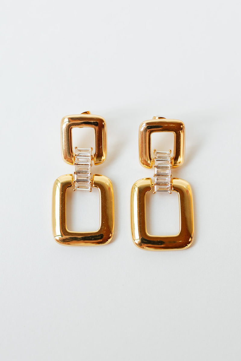 mode, sabrina drop earrings