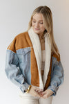 marissa suede denim jacket