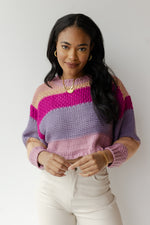 kenia knit crop sweater