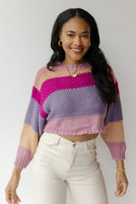 kenia knit crop sweater