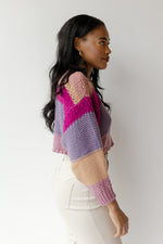 kenia knit crop sweater