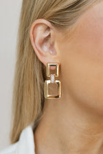 mode, sabrina drop earrings