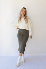 delilah double layer skirt