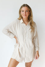 emilia button down top