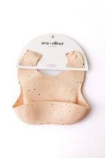 confetti silicone bib