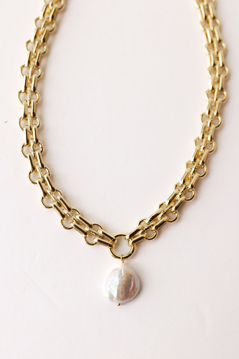 pearl chain necklace