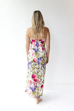 fruit cut-out maxi dress