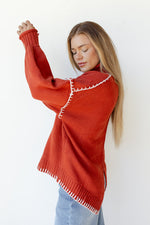 cassandra mock neck sweater