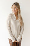 seaside collar knit sweater