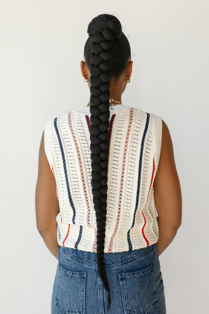 olivia oversized sweater vest