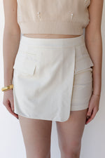 joanna wrap front skort