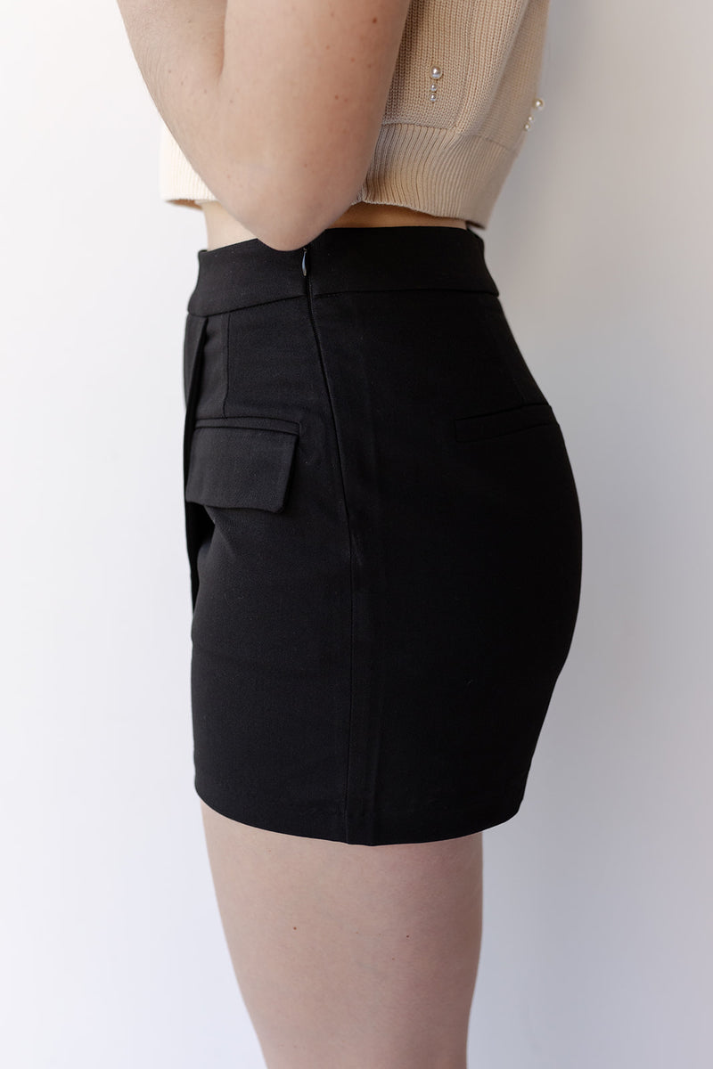 joanna wrap front skort