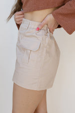 brave cargo mini skirt