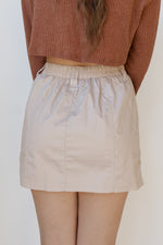 brave cargo mini skirt