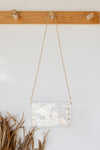 studded clear envelope bag