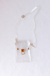 clear mini crossbody bag