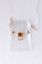 clear mini crossbody bag