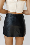 savannah leather skort