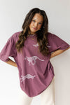 cheetah oversized tee