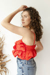 jimena ruffle cami top