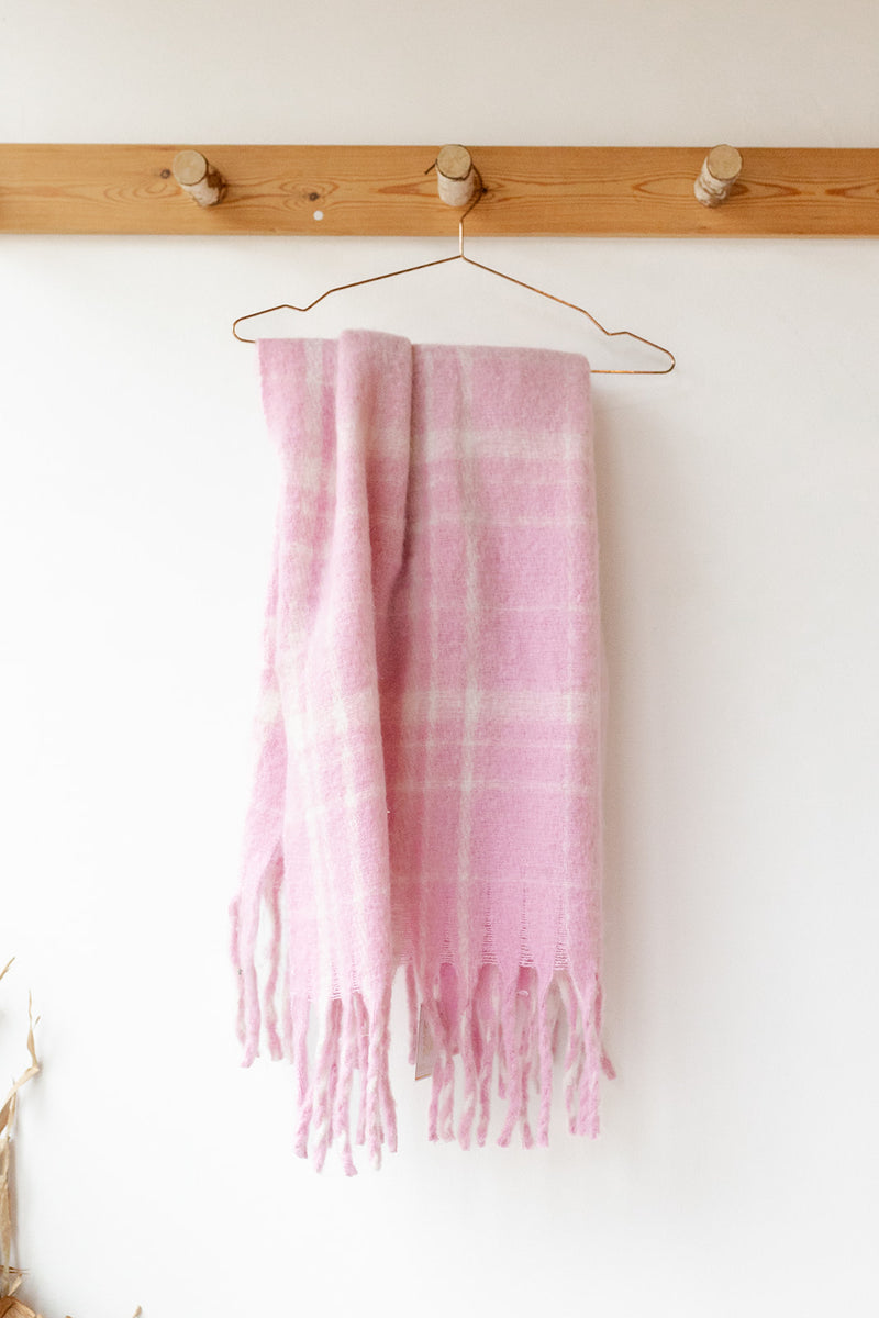 isadora scarf, blush