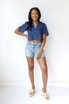 kennedy mid rise shorts