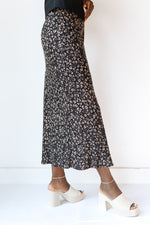 mode, ana floral midi skirt