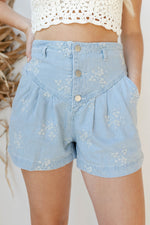 estelle floral shorts