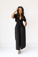 aubrey cut out maxi dress