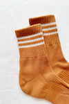 retro striped socks