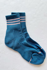 retro striped socks