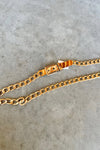 gold buckle chain belt