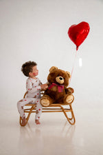 valentines teddy pajamas