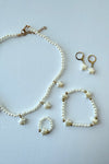 4 piece pearl star jewelry set