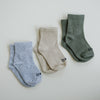 3 pk crew socks