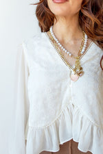 zinnia blouse