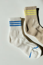 retro striped socks