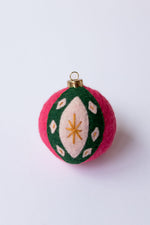 holiday felt ornament