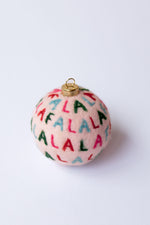 holiday felt ornament