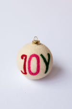 holiday felt ornament