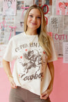 cupid aim oversized tee