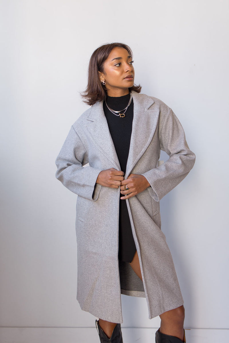 azura tailored trench coat