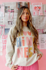 choose kindness oversized sweatshirt