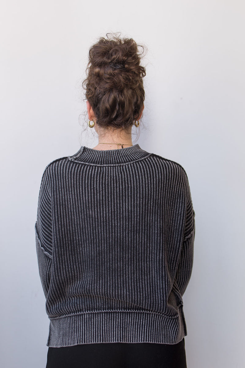 mode, briar knit sweater