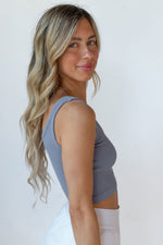 lorelei ribbed crop tank